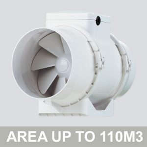 TT Mixflow Plastic Inline Fan (150mm)