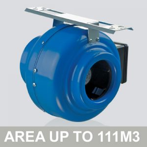 VKM - Centrifugal Inline Fan (150mm) - Requires Hardwiring